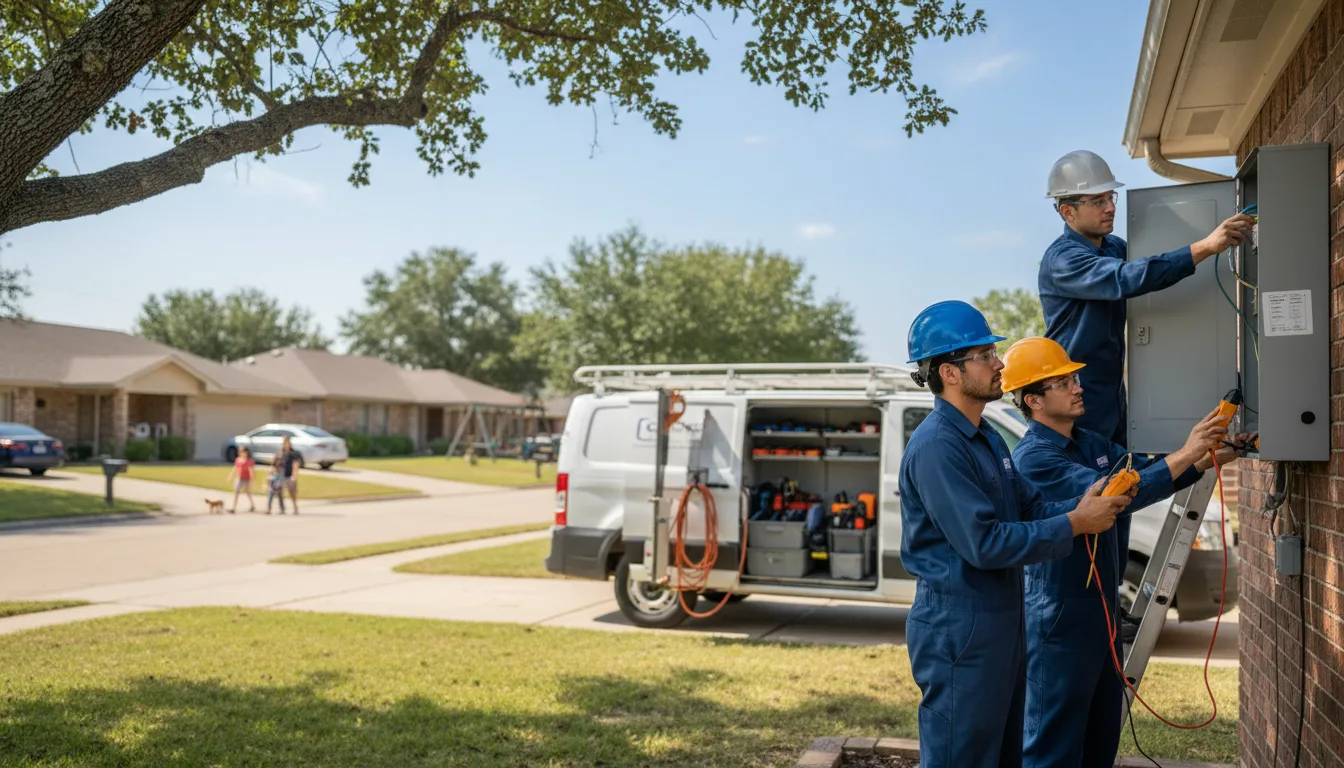 Certified electrician providing emergency electrical services in Canova, SD